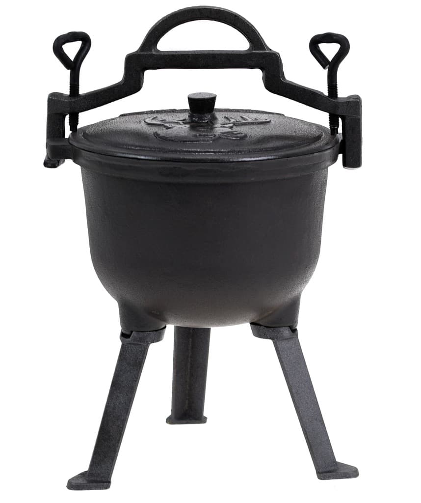 Ognisty Kocioł - kociołek myśliwski żeliwny 8L